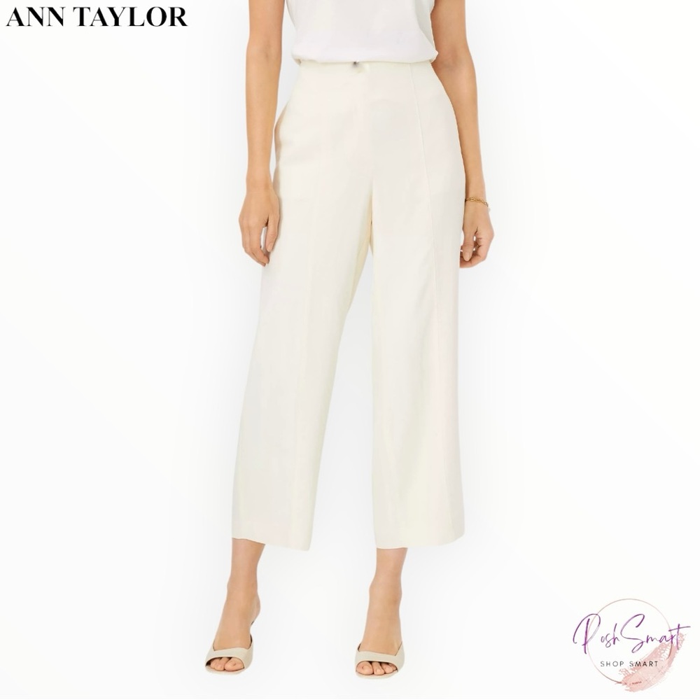 Ann Taylor Women’s l Straight Crop Pants  | US 14